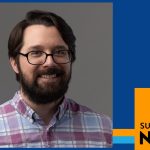 A photo of Stephen Szczurko-Walton framed by a graphic that reads "SUNY Empire News"