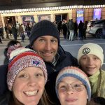 A photo of Mackenzie Albert and her family